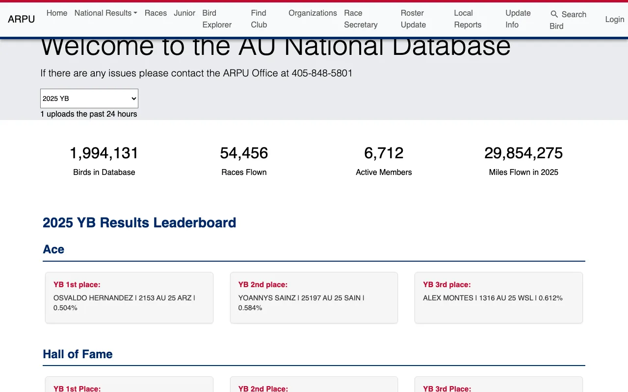 Screenshot of ARPU Suite